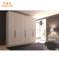 Hot Sale Design MDF or Melamine or lacquer Modern sliding mirror closet doors